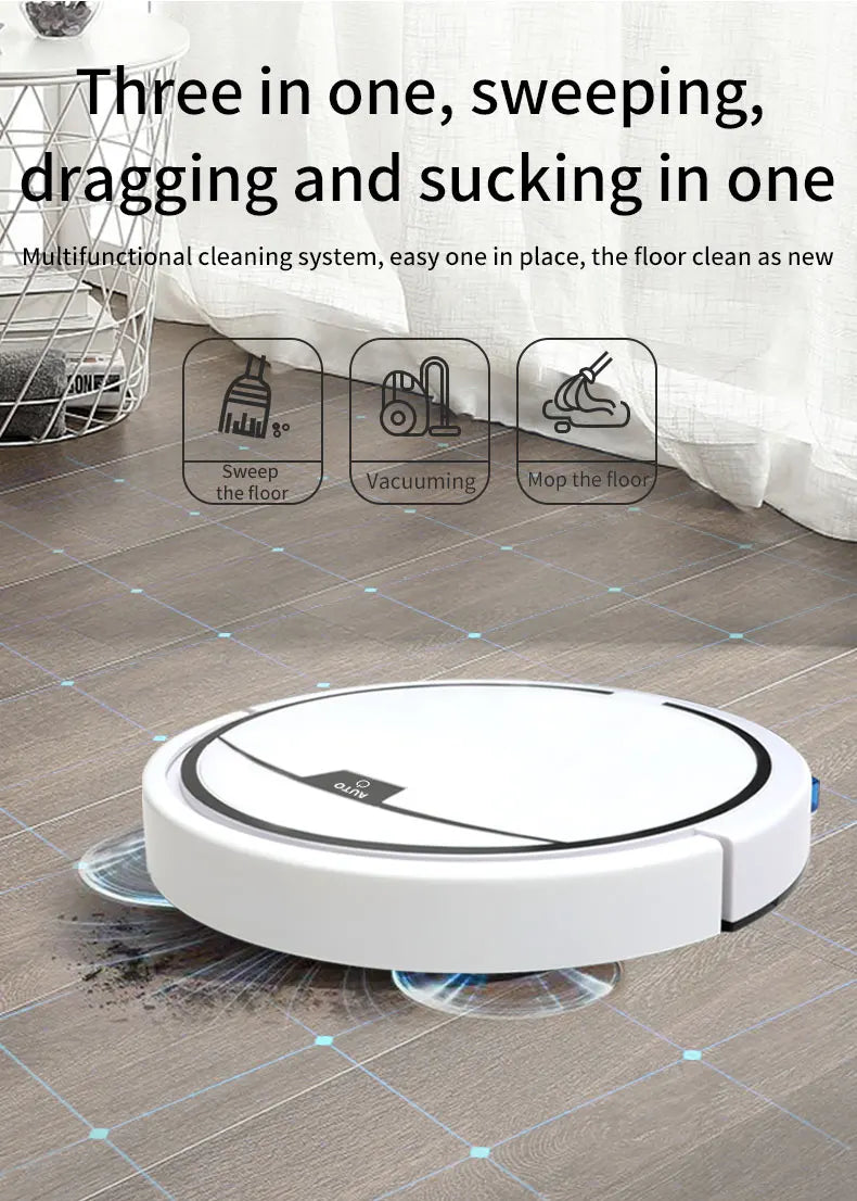 Vacuum Cleaner Robot Smart 2800PA Remote
