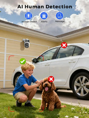 10MP 5K Dual Lens Dual Screens Wifi Camera