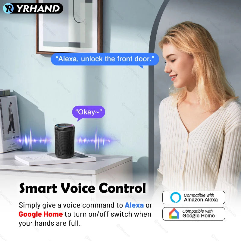 YRHAND Ttlock WiFi 3D Face Recognition
