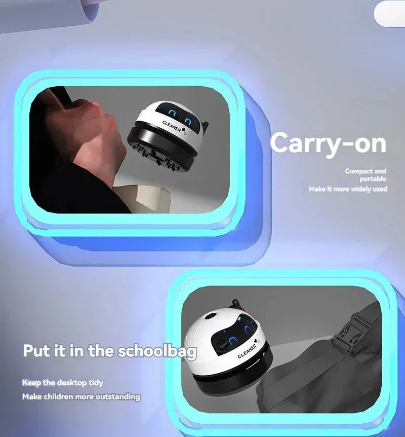 Mini Table Vacuum Cleaner Portable Desk