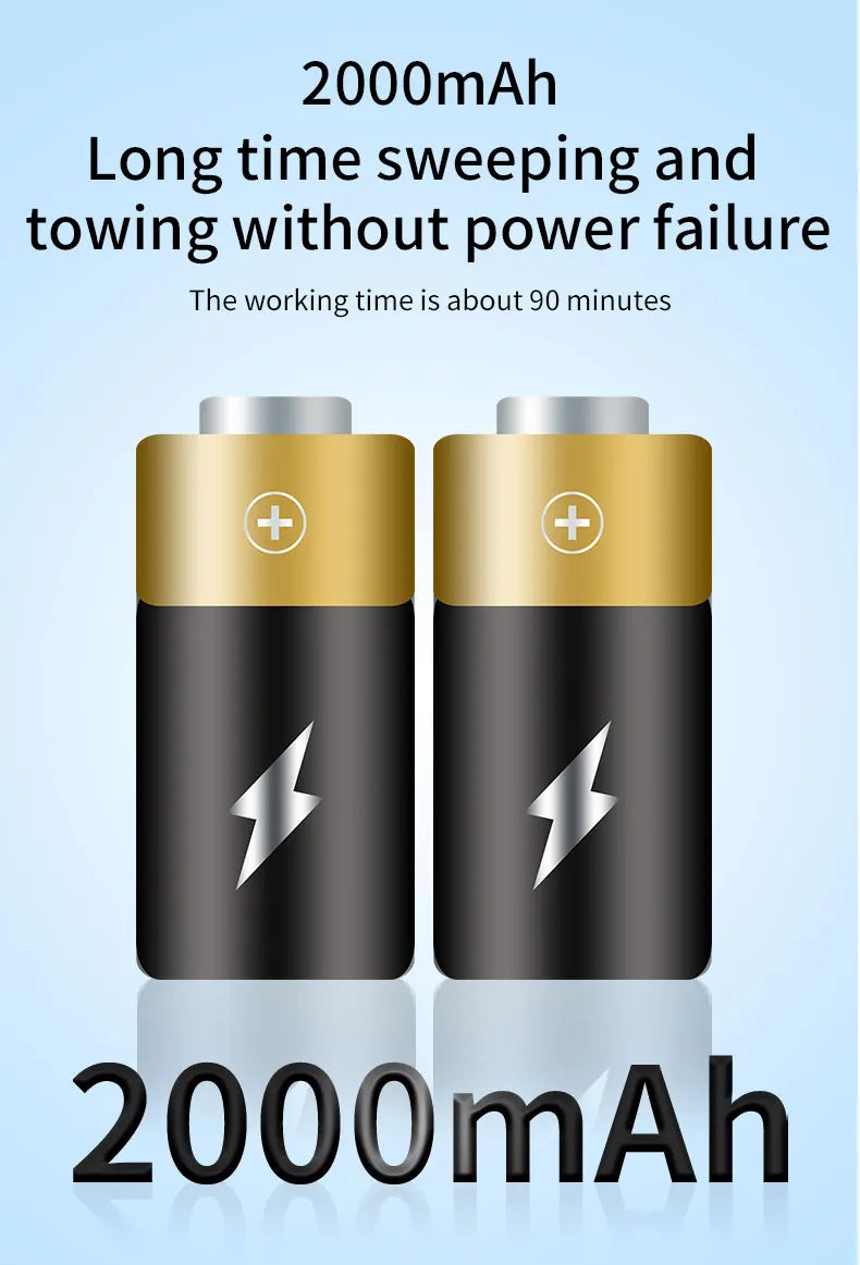 Vacuum Cleaner Robot Smart 2800PA Remote