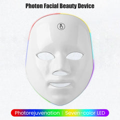 Rechargeable Facial LED Mask 7 Colors