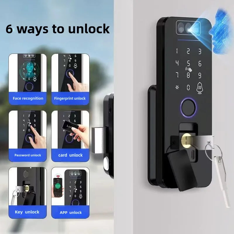 Fingerprint Lock 3D Face Recognition