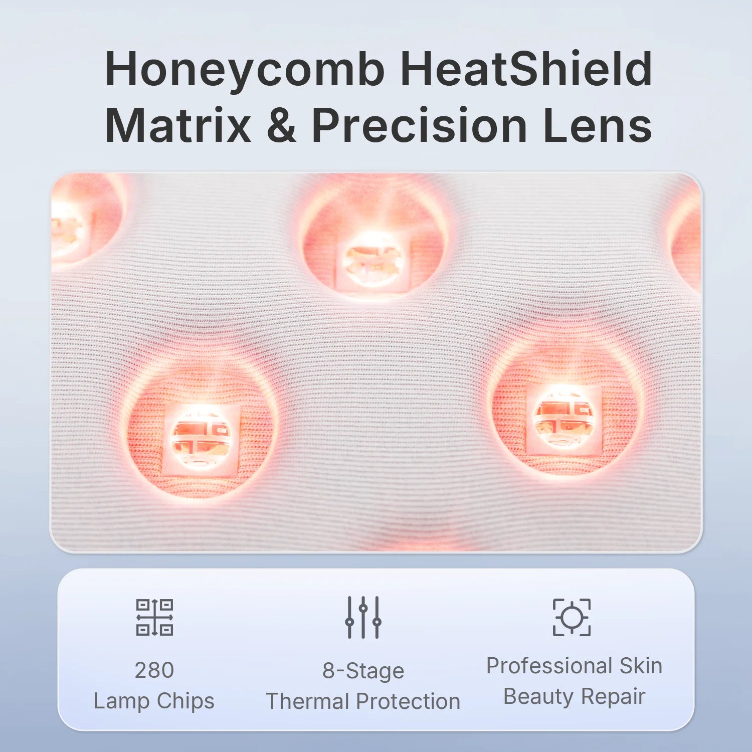 Ultra-light Red Light Therapy Photon Mask