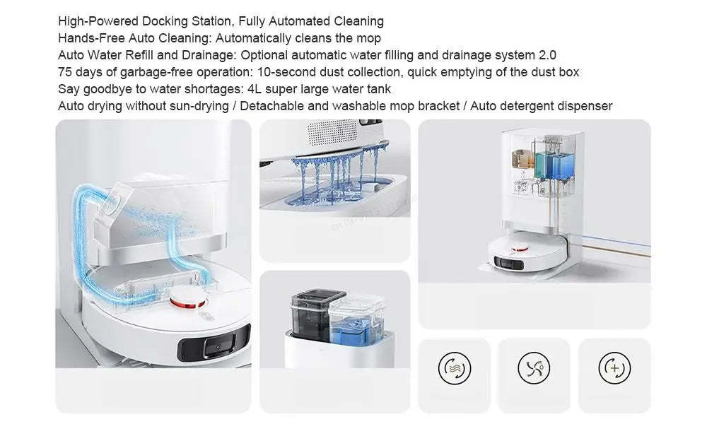 XIAOMI MIJIA Smart OMNI Robot 2 Vacuum Cleaners