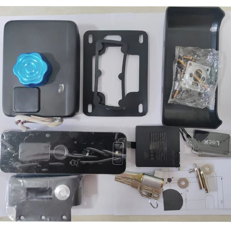 Fingerprint Lock 3D Face Recognition