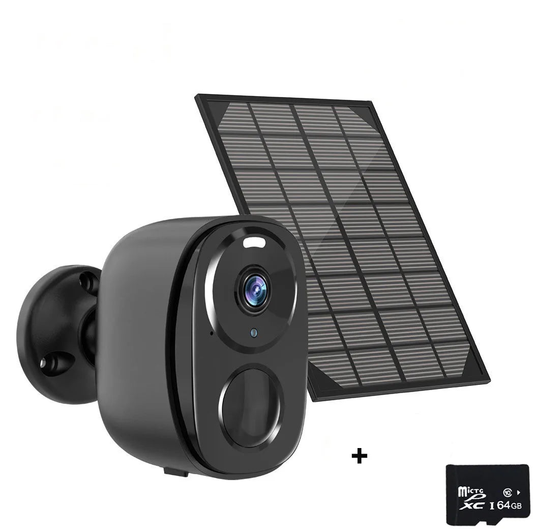 Outdoor Solar Powered CCTV Security Camera