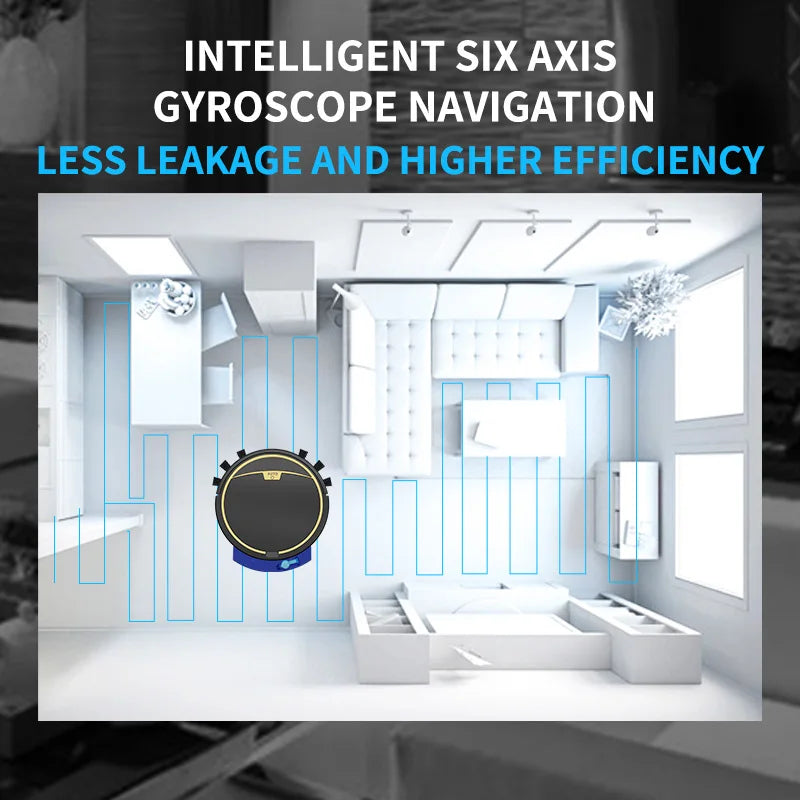 Vacuum Cleaner Robot Smart 2800PA Remote