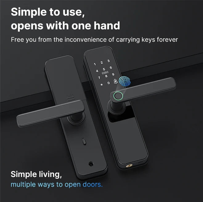 Tuya Wifi Electronic Smart Door Lock
