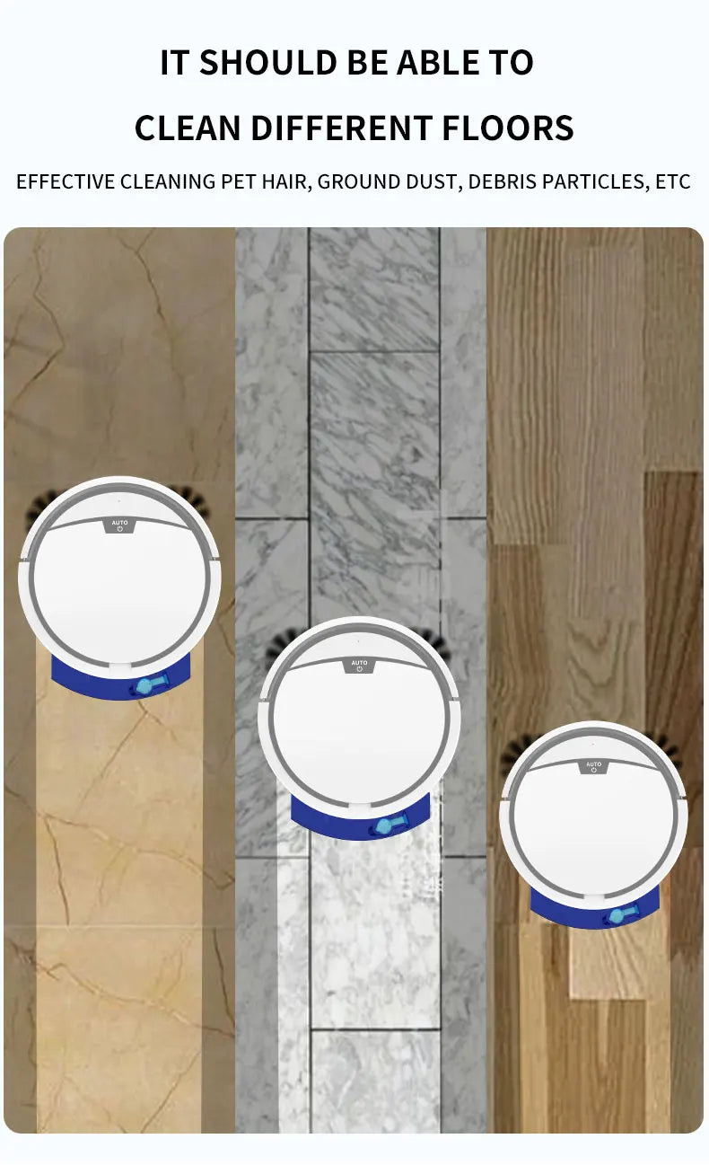 Vacuum Cleaner Robot Smart 2800PA Remote