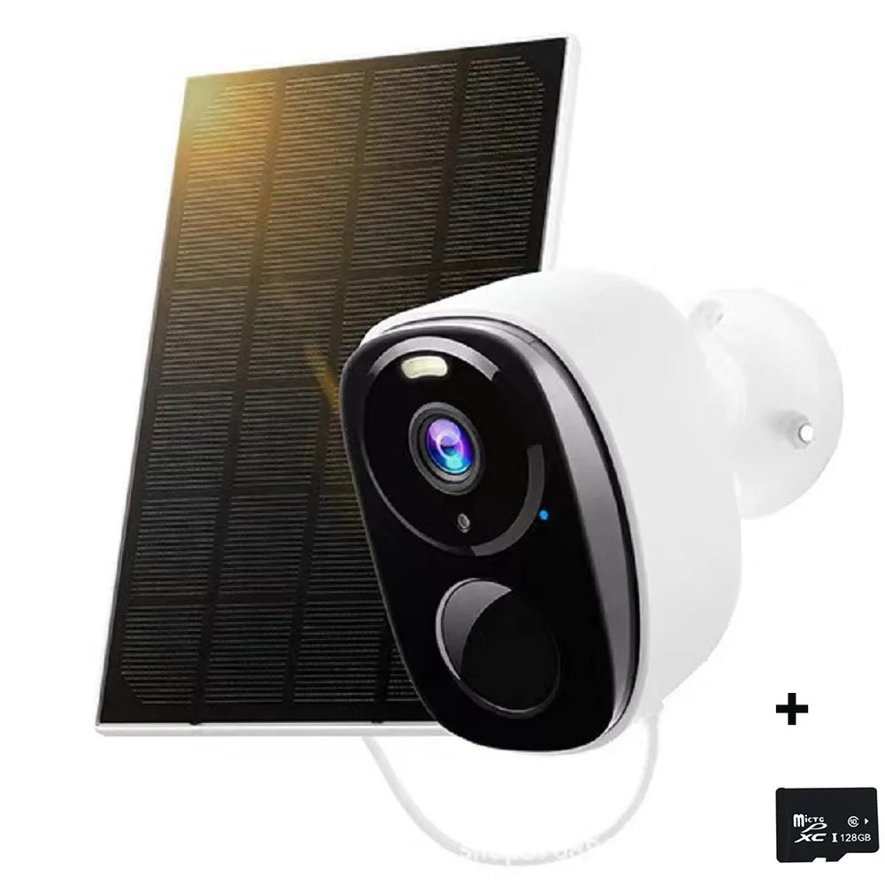 Outdoor Solar Powered CCTV Security Camera