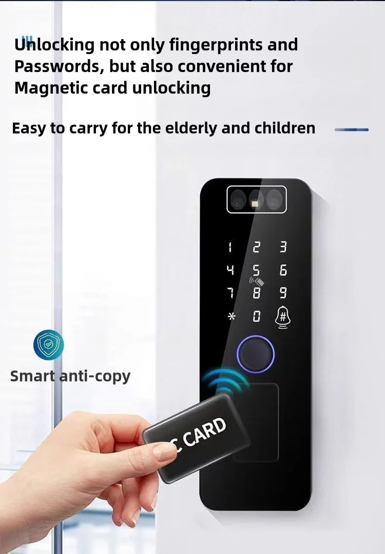 Fingerprint Lock 3D Face Recognition