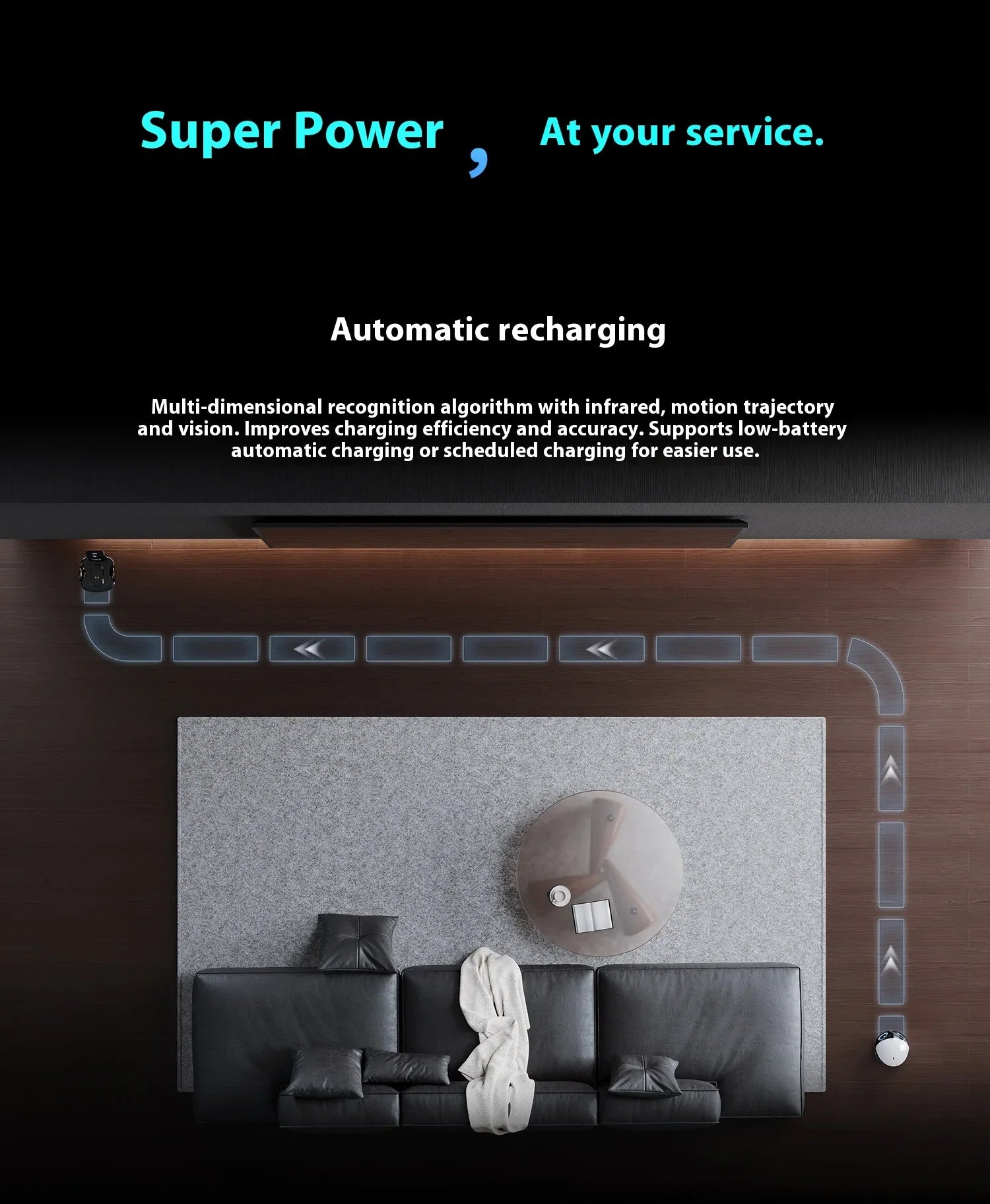 Enabot Air 2 Plus Intelligent Robot Wireless Camera AI