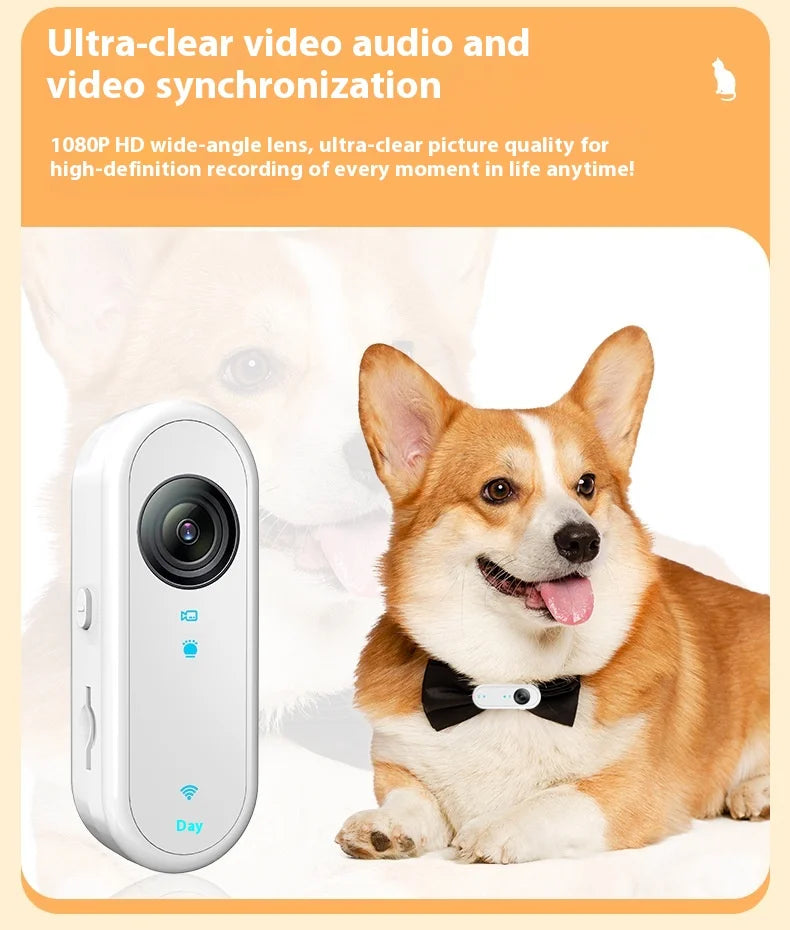 Pet Camera Live Streaming Waterproof HD