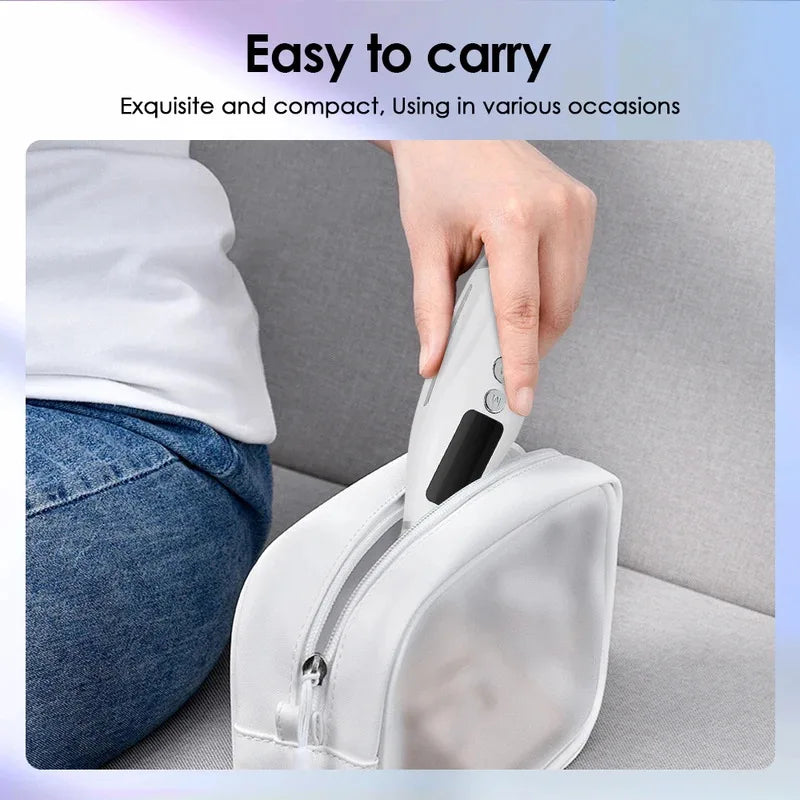 جهاز تجميل الوجه والرقبة بإضاءة LED بـ 7 ألوان، جهاز تدليك اهتزازي لتحسين خطوط الرقبة، للاستخدام المنزلي، جهاز شد الوجه بـ 7 أوضاع و3 مستويات