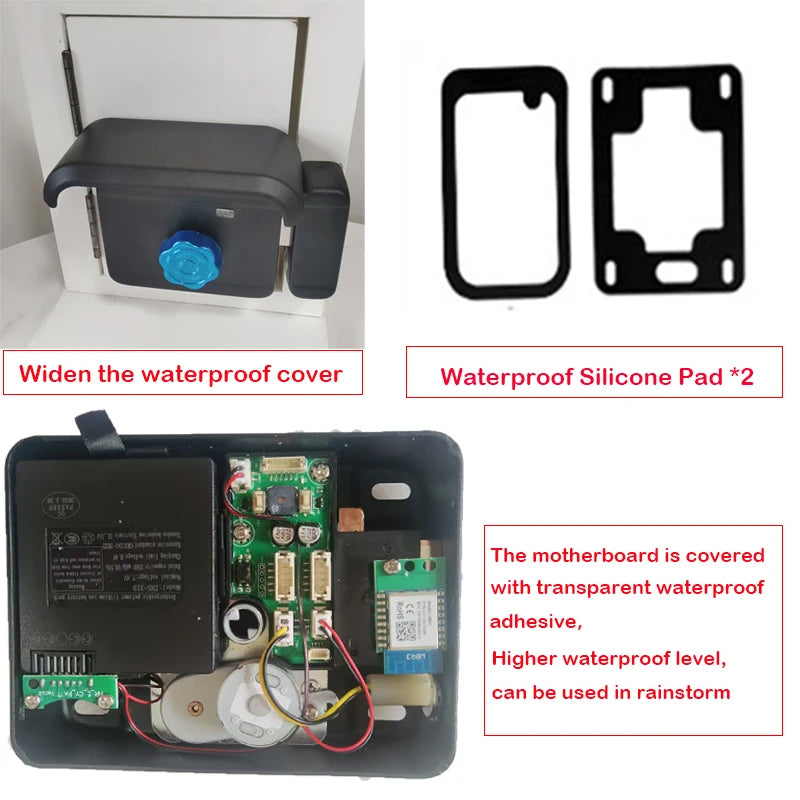 Fingerprint Lock 3D Face Recognition