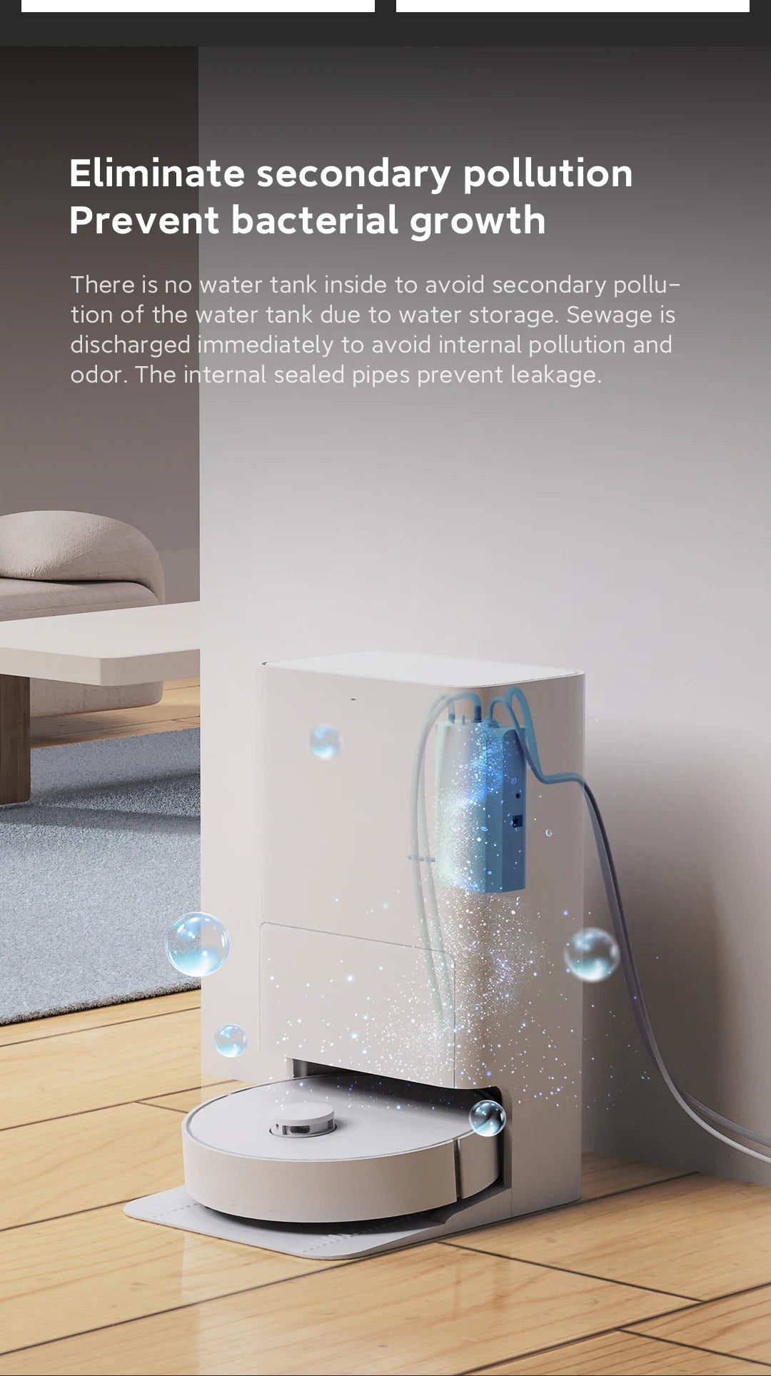 Automatic Water Refill & Drainage System for Roborock