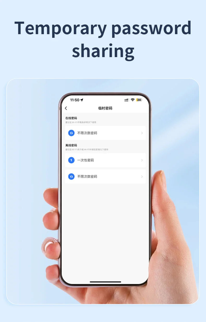 Tuya WiFi APP Double-Sided Fingerprint
