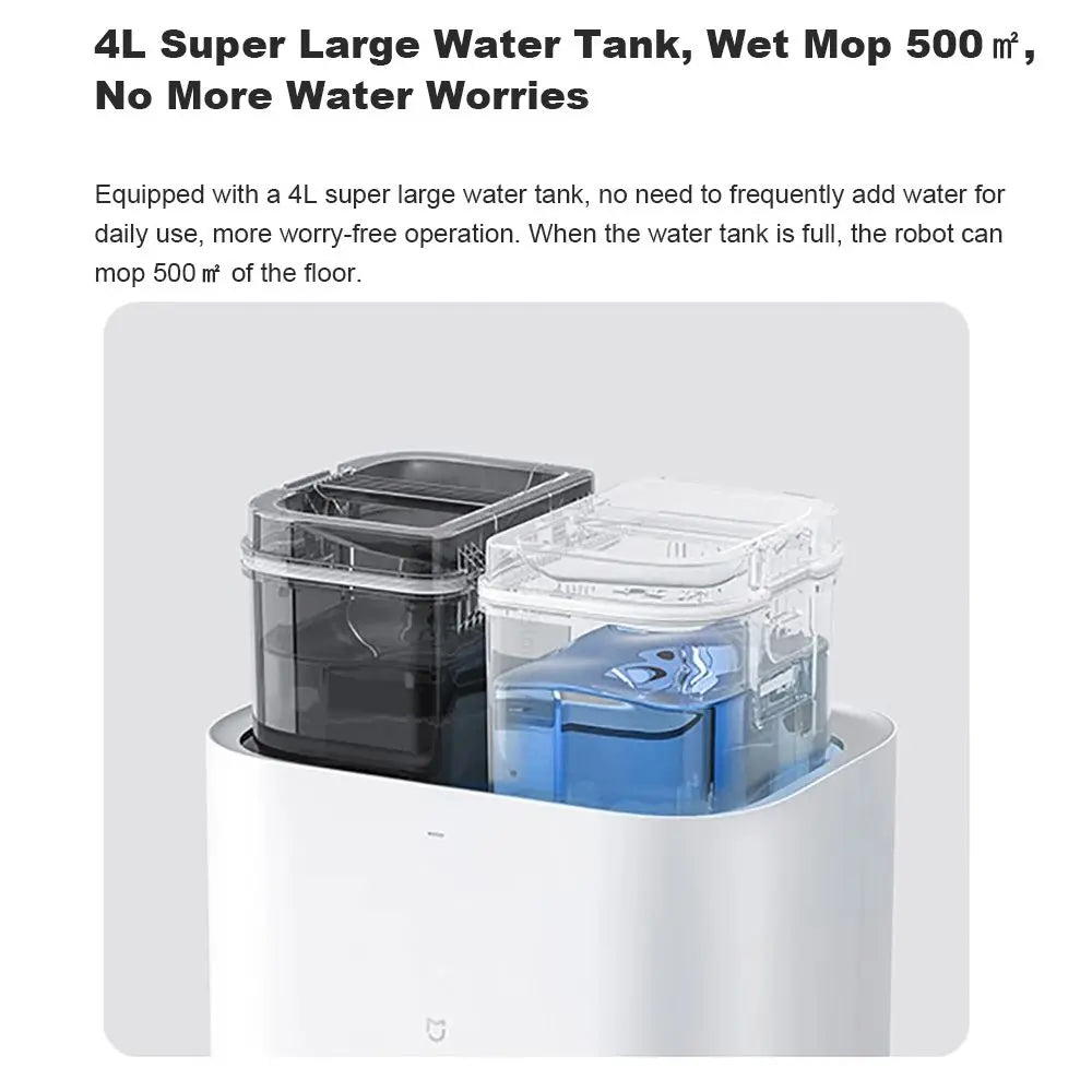 XIAOMI MIJIA Smart OMNI Robot 2 Vacuum Cleaners