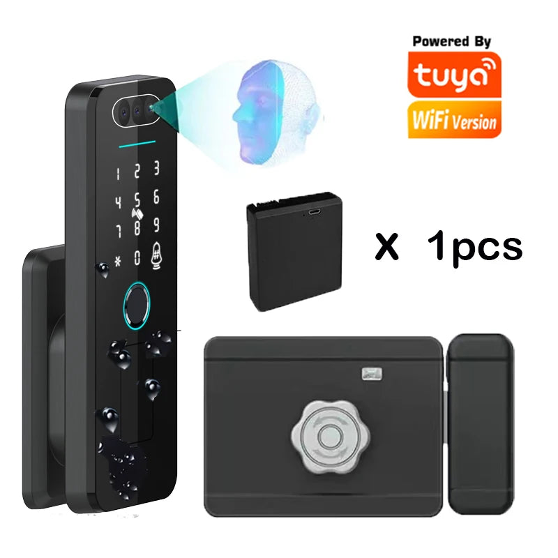 Fingerprint Lock 3D Face Recognition