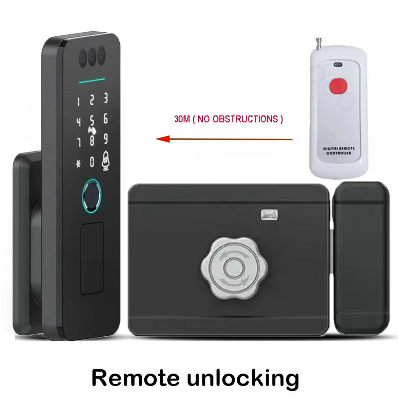 Fingerprint Lock 3D Face Recognition