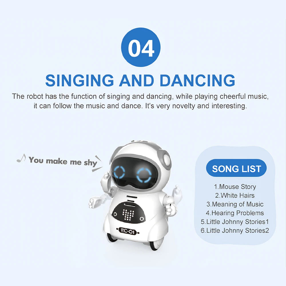 Children's Robot Can Talk Interactive Dialogue Voice
