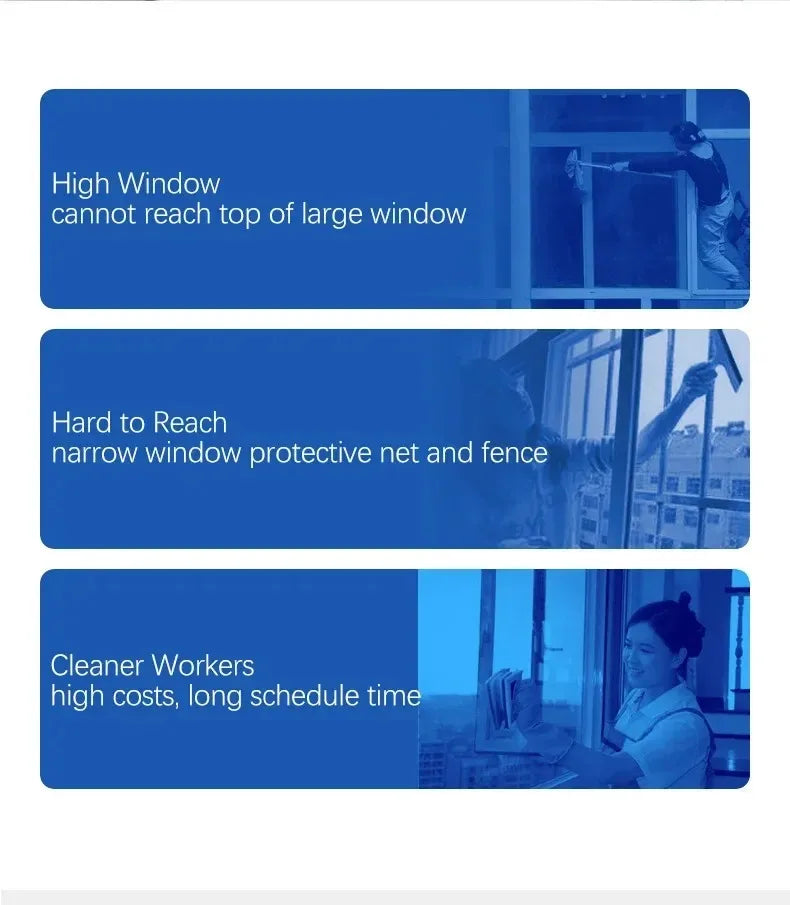 Window Cleaning Intelligent Robot Electric Glass