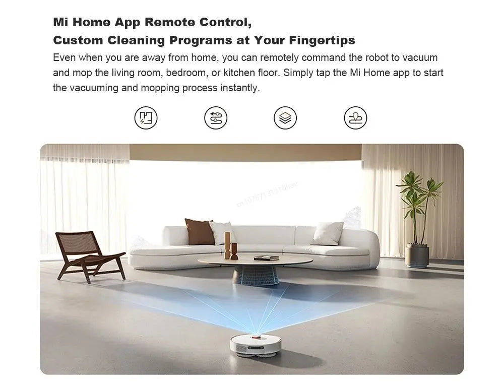 XIAOMI MIJIA Smart OMNI Robot 2 Vacuum Cleaners