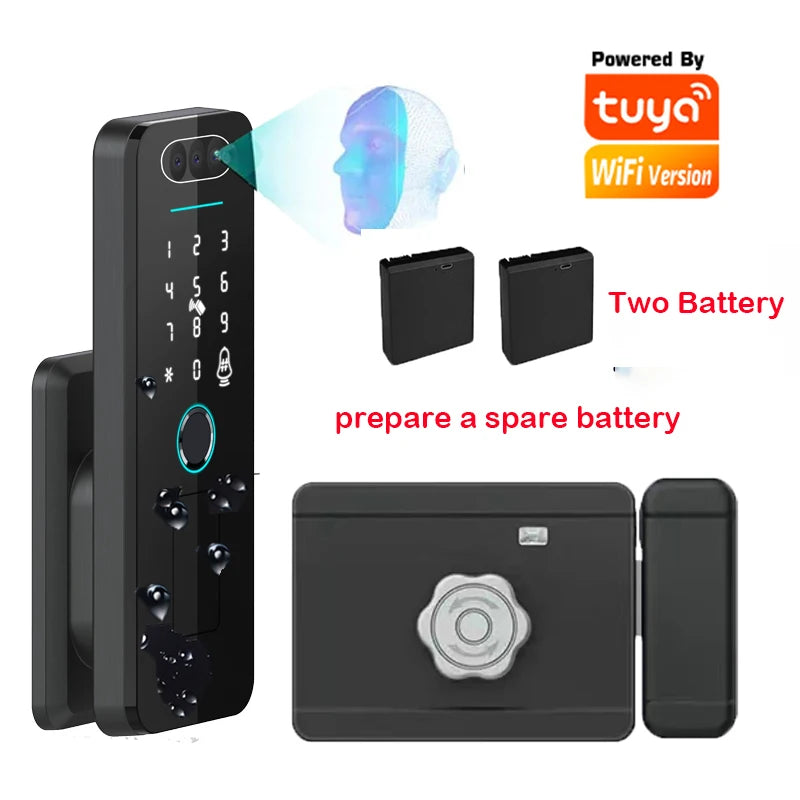 Fingerprint Lock 3D Face Recognition