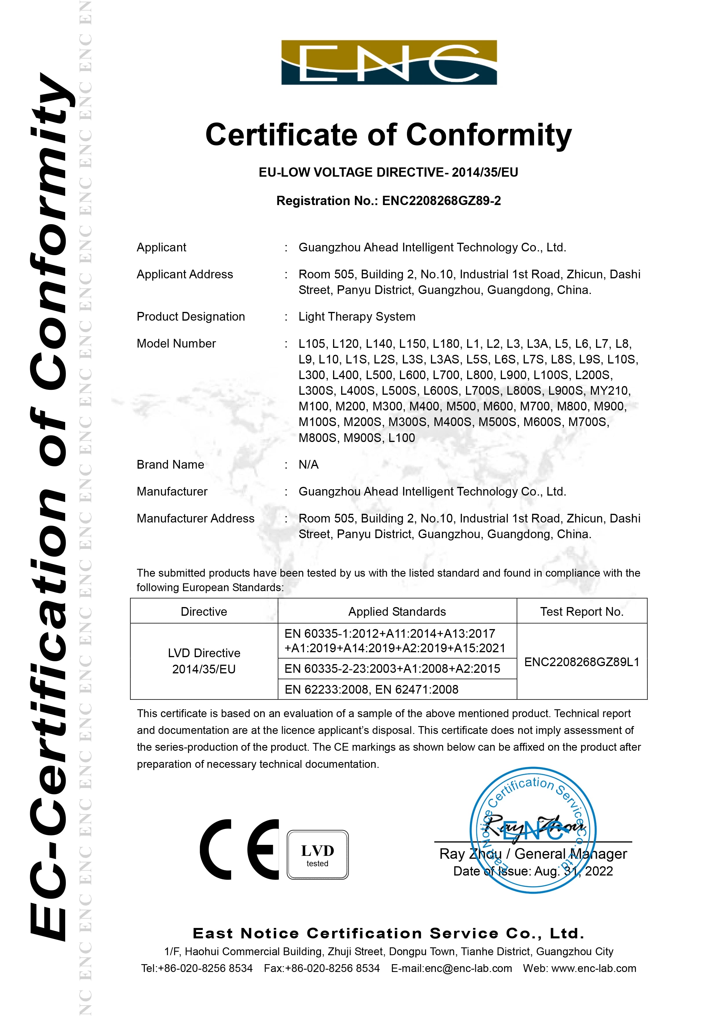 Face L6 510K Red Light and infrared Therapy SPA