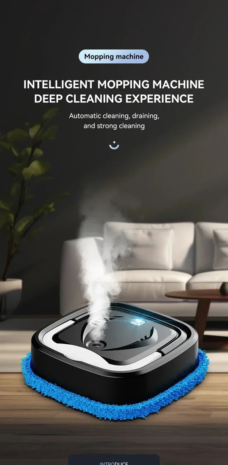 Home Electric High-Power Wireless Sweeping