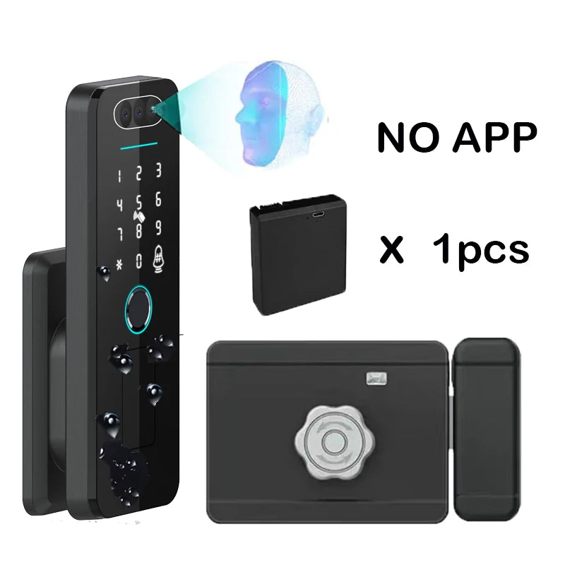 Fingerprint Lock 3D Face Recognition