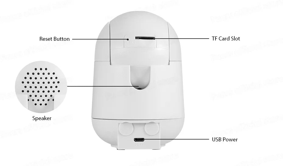 FUERS 5MP HD Indoor Security WIFI Camera