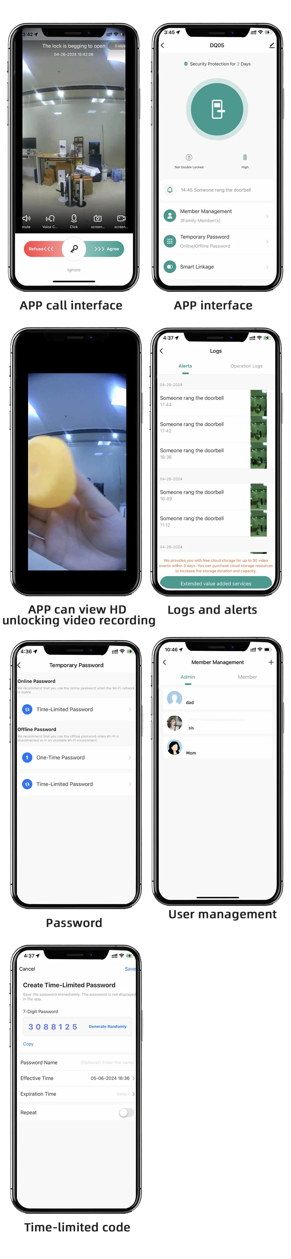 CDOK DQ05Tuya WiFi smart lock