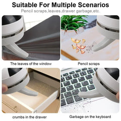 Mini Table Vacuum Cleaner Portable Desk