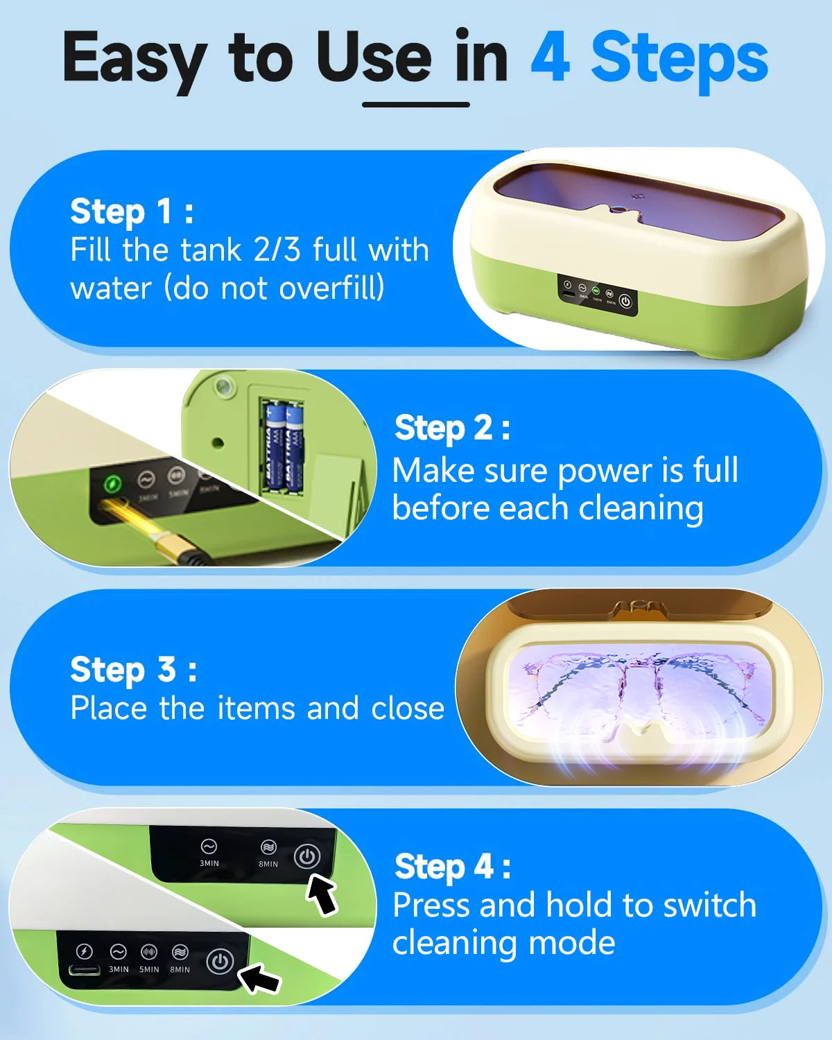 High Frequency Vibration Cleaner