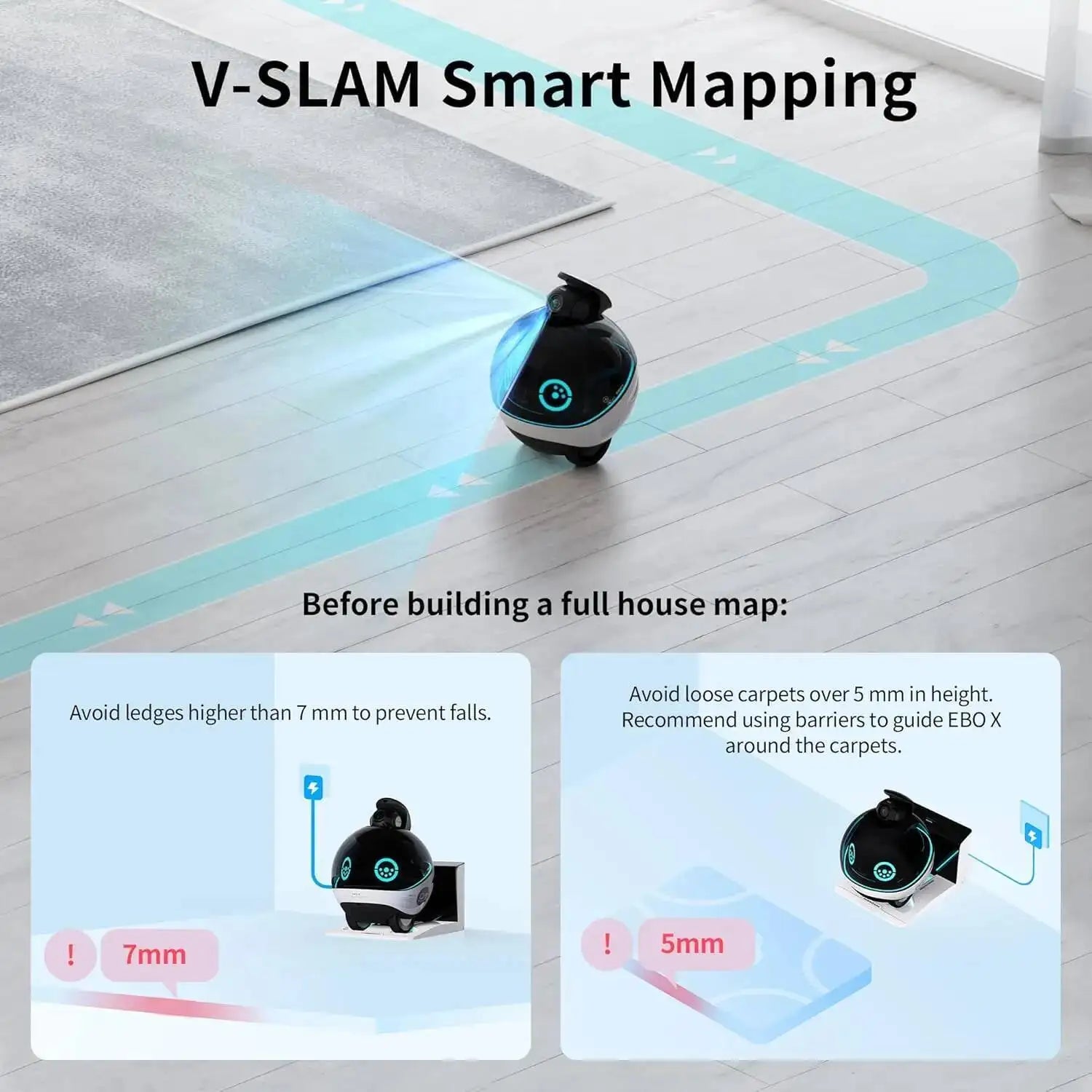 Enabot EBO X Home Guardian Robot 4K Camera