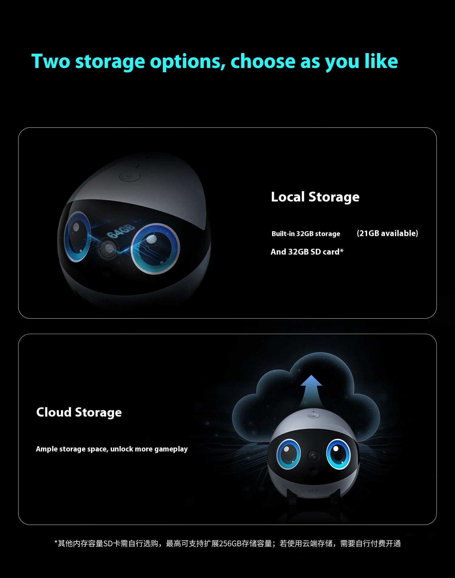 Enabot Air 2 Plus Intelligent Robot Wireless Camera AI