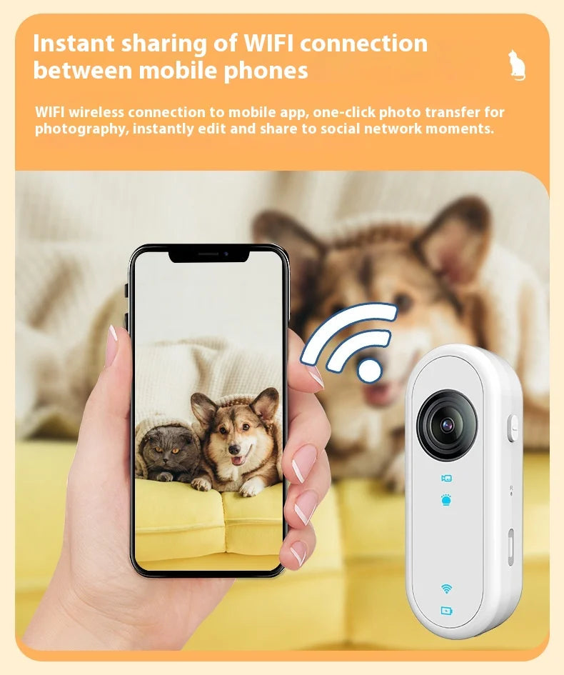 Pet Camera Live Streaming Waterproof HD