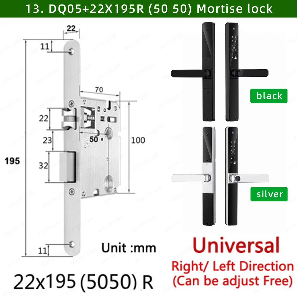 CDOK DQ05Tuya WiFi smart lock