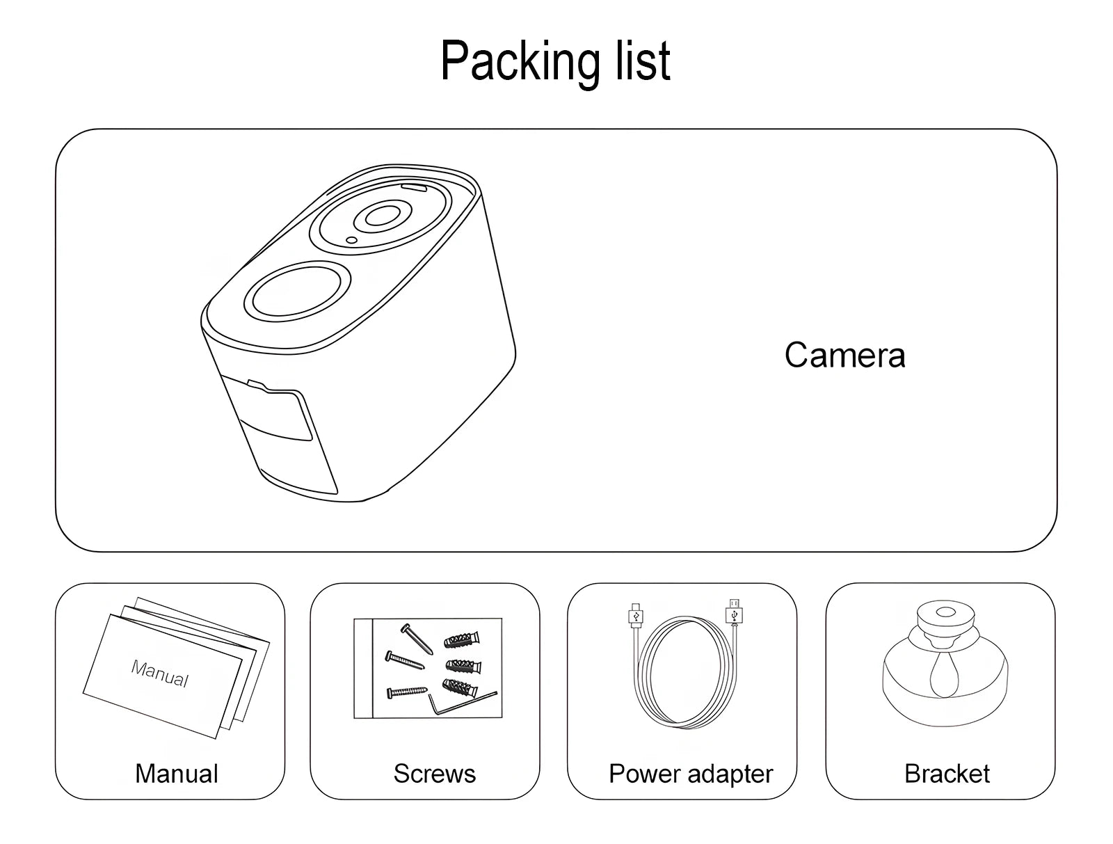 WIFI Survalance Camera 3MP Security Protection