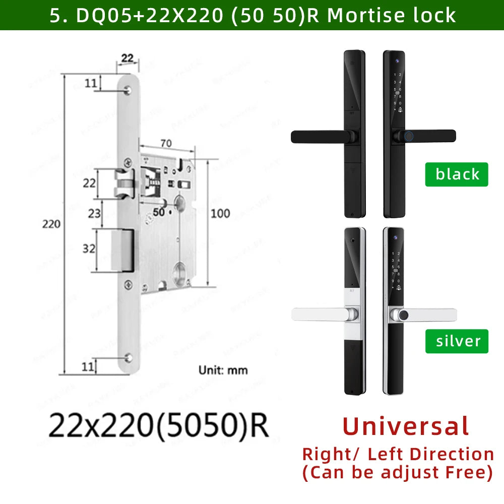 CDOK DQ05Tuya WiFi smart lock