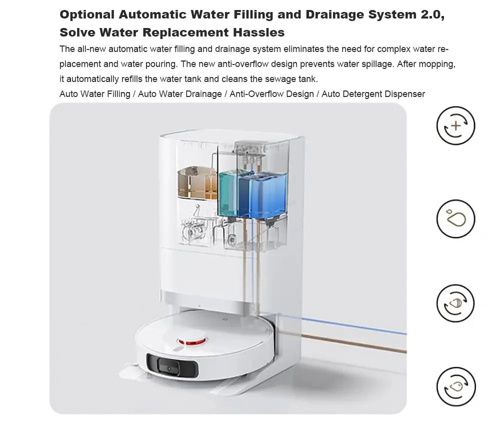 XIAOMI MIJIA Smart OMNI Robot 2 Vacuum Cleaners