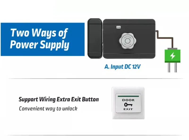 Fingerprint Lock 3D Face Recognition