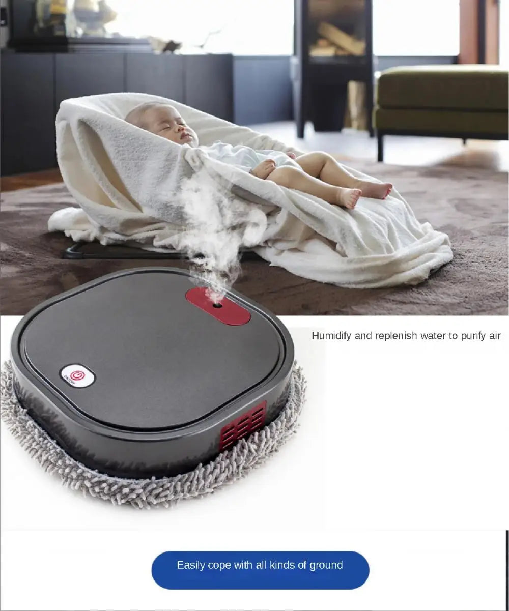 Intelligent Robot 3 In1 Dry Wet Sweep