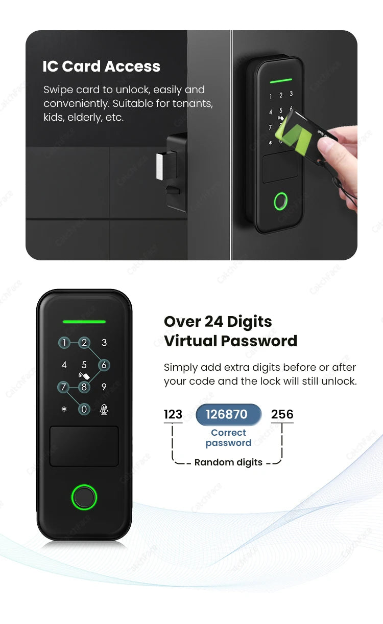 Fingerprint Waterproof Outdoor Garden Lock