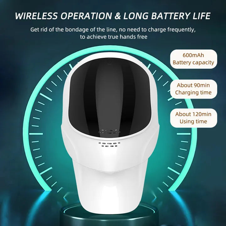 Wireless Face With Neck 7 Colors LED