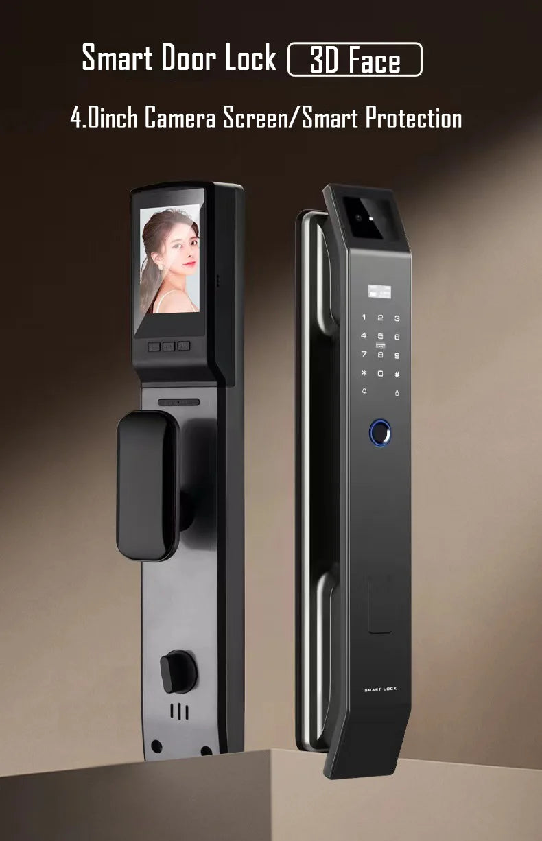 3D Face Recognition Unlock Digital Door
