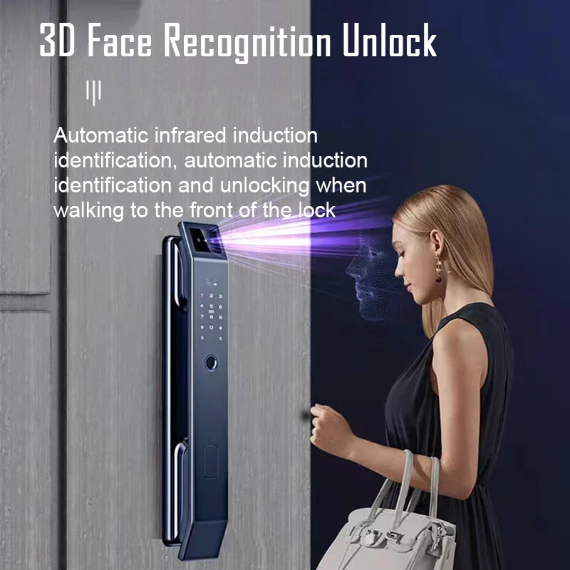 3D Face Recognition Unlock Digital Door
