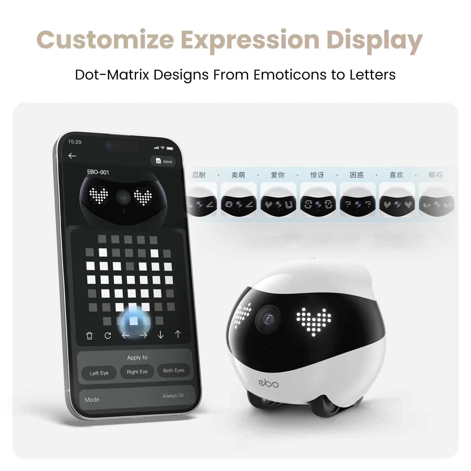 Factory Price  Smart Pet Robot with 2K Camera